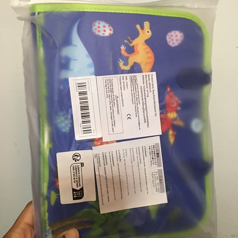 Busy Board Montessori Toy-Dinosaur - Picture 9 of 10